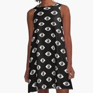 MICHAEL LAUREN NEW EVIL SHOT BLACK DRESS SIZE SMALL
